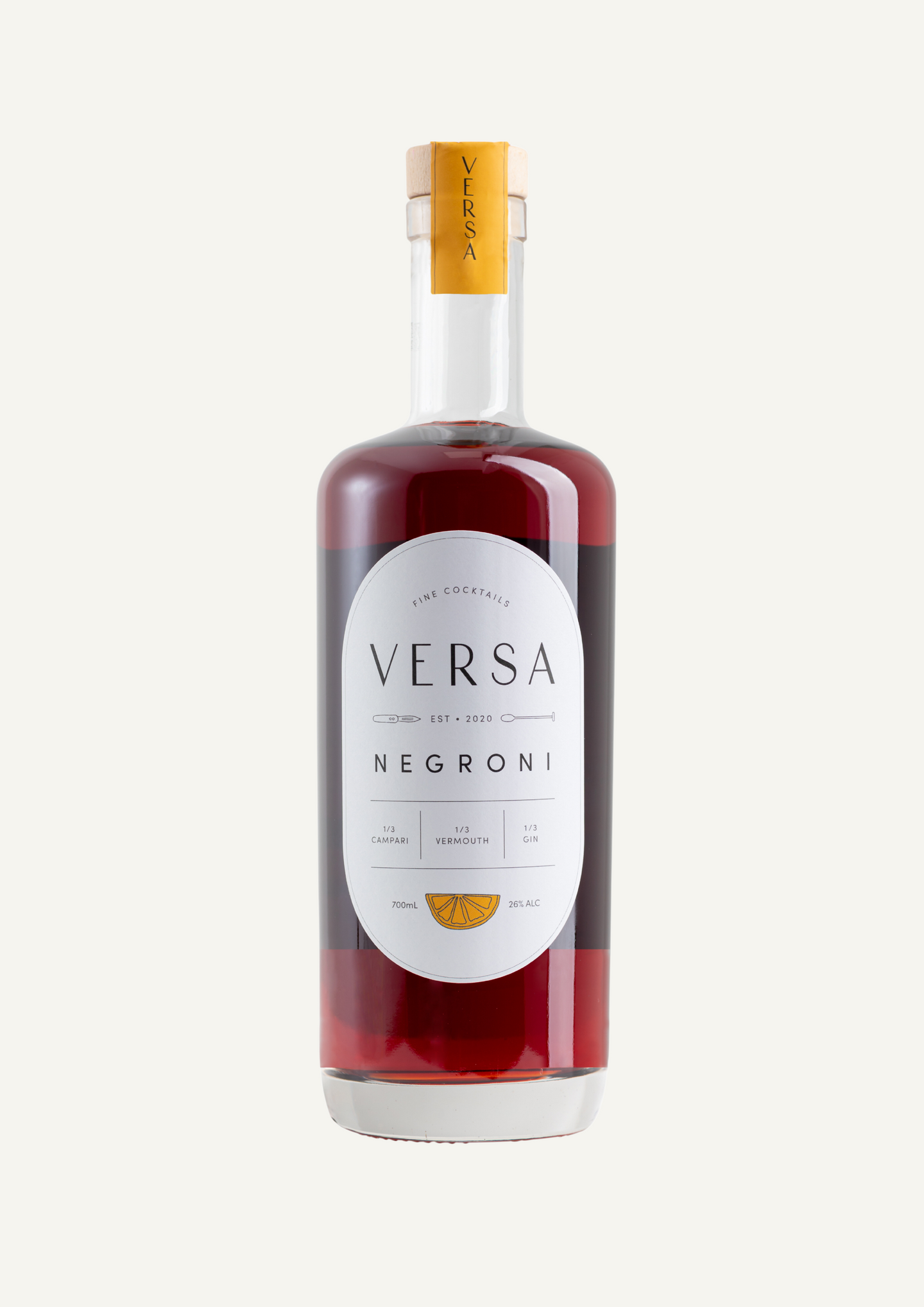 Versa Cocktails Bottled Negroni